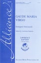 Gaude Maria Virgo SATB choral sheet music cover